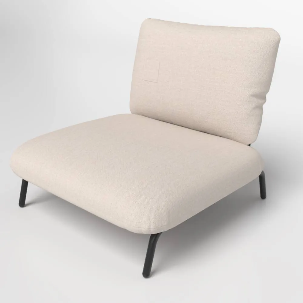 Costway Oversized Accent Chair Modern Reading Chair Upholstered Leisure Chair in Beige