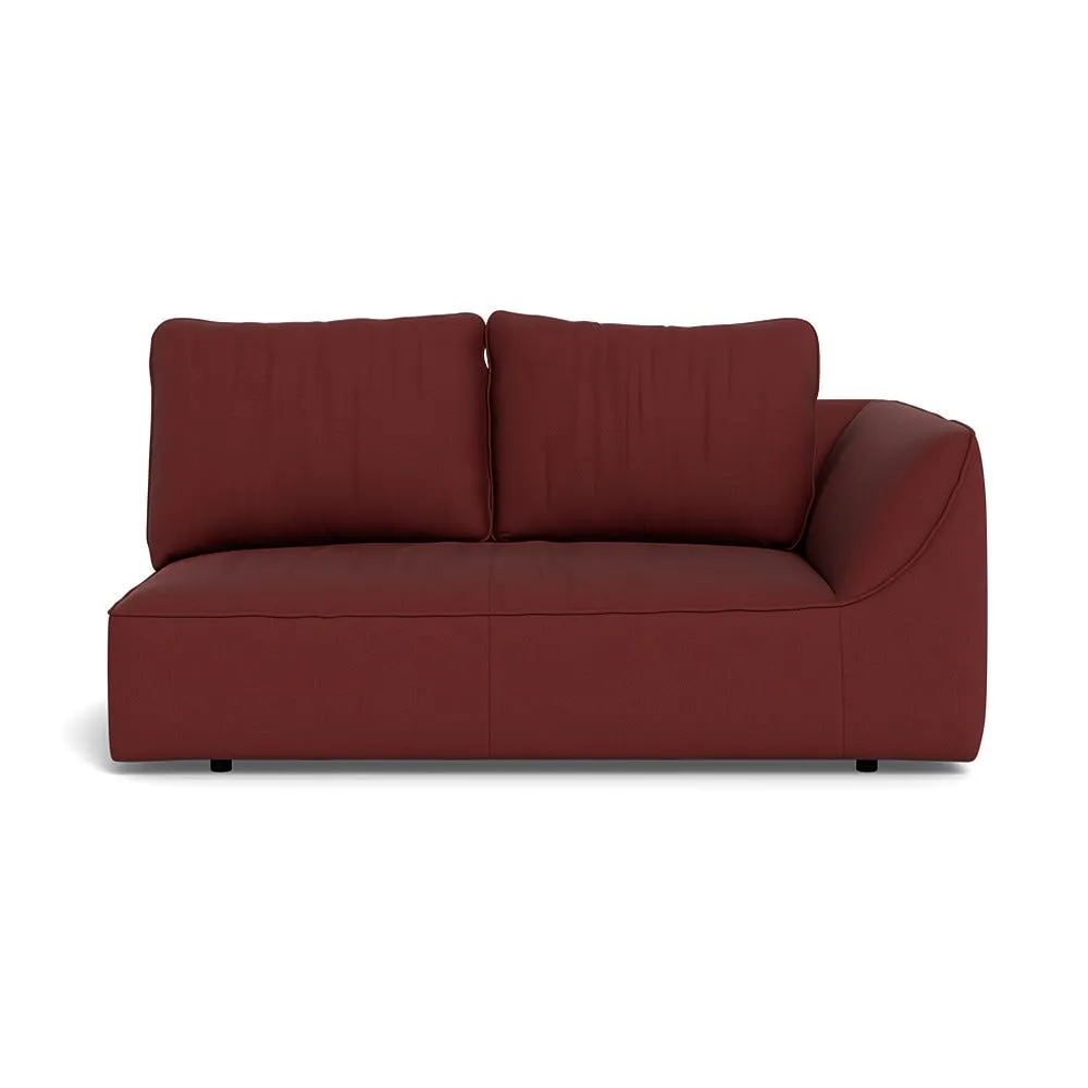 Heal's Morven Right Hand Facing 2 Seater Unit Capelo Linen-Cotton Etruscan Red 1