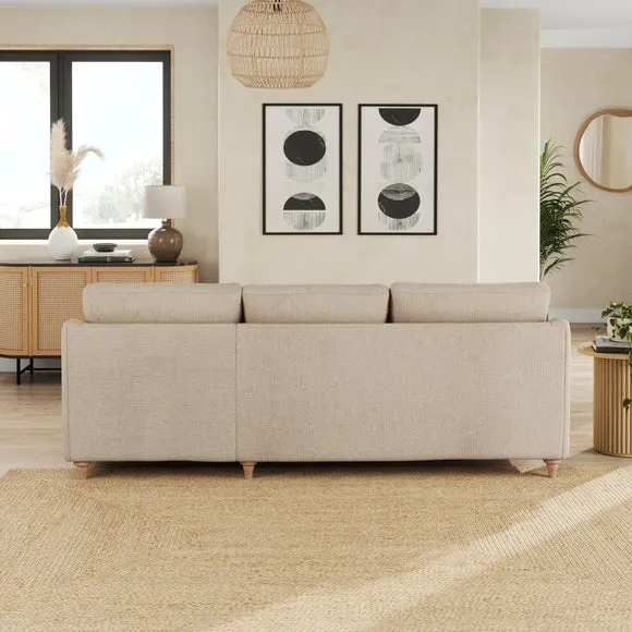 Hattie Cosy Weave Corner Chaise Sofa 3