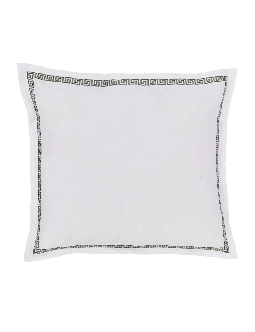 Bedeck of Belfast 2 Pack Pure Cotton Yoko Square Pillowcases Green