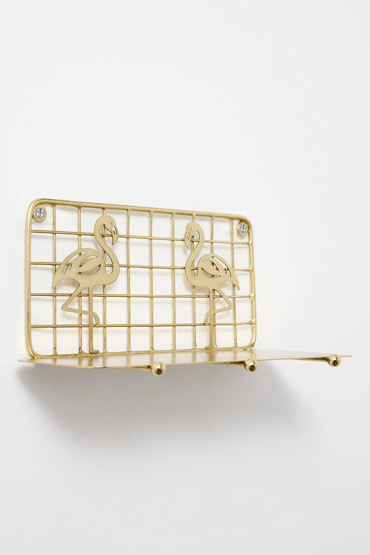 Flamingo Shelf - Gold 2