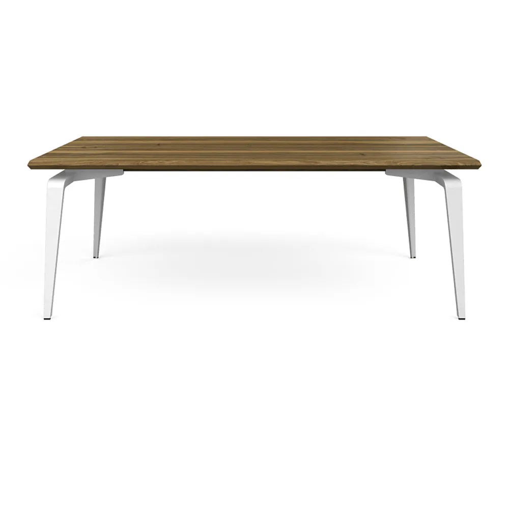 Ligne Roset ODESSA DINING TABLE NATURAL OAK 200 x 98cm White Legs