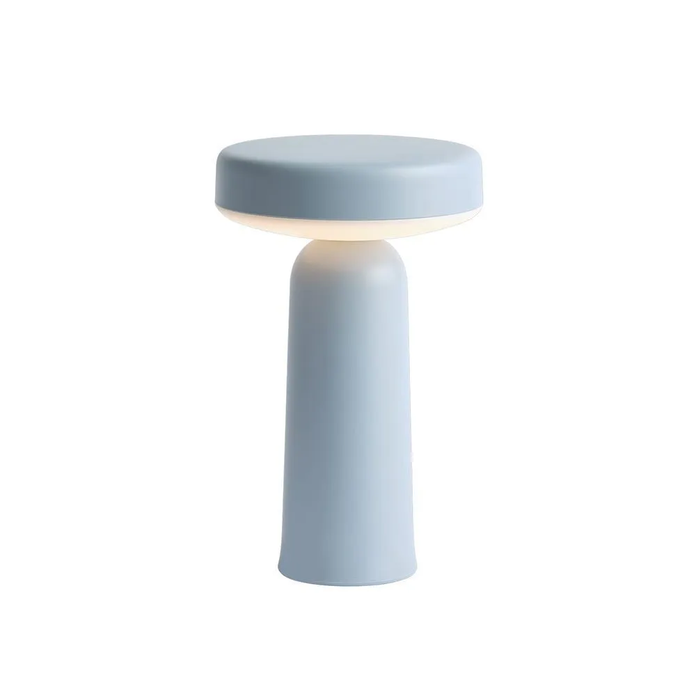Muuto Ease LED Portable Table Lamp Light Blue 2