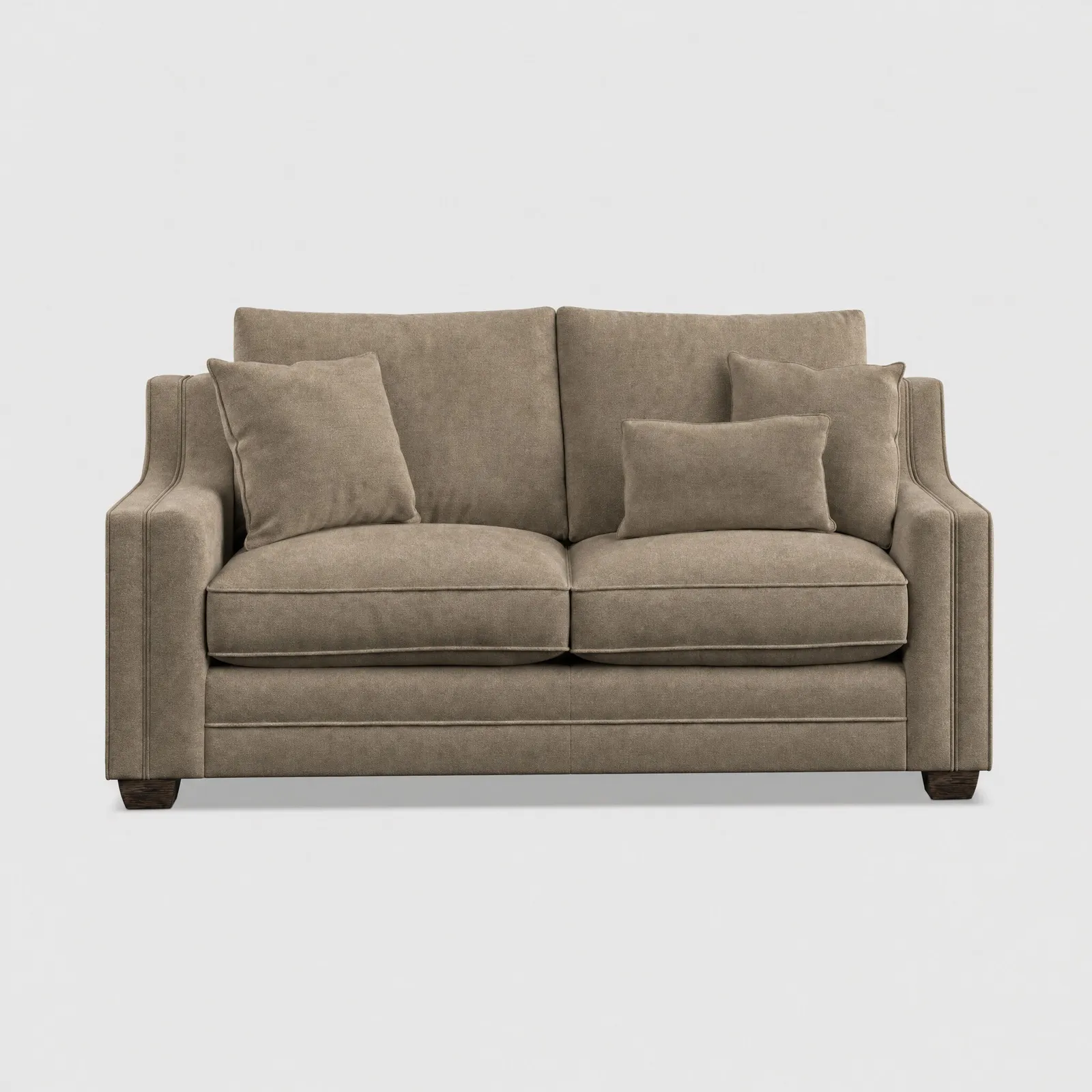 Stirling 2 Seater Sofa, Brown | Barker & Stonehouse 1