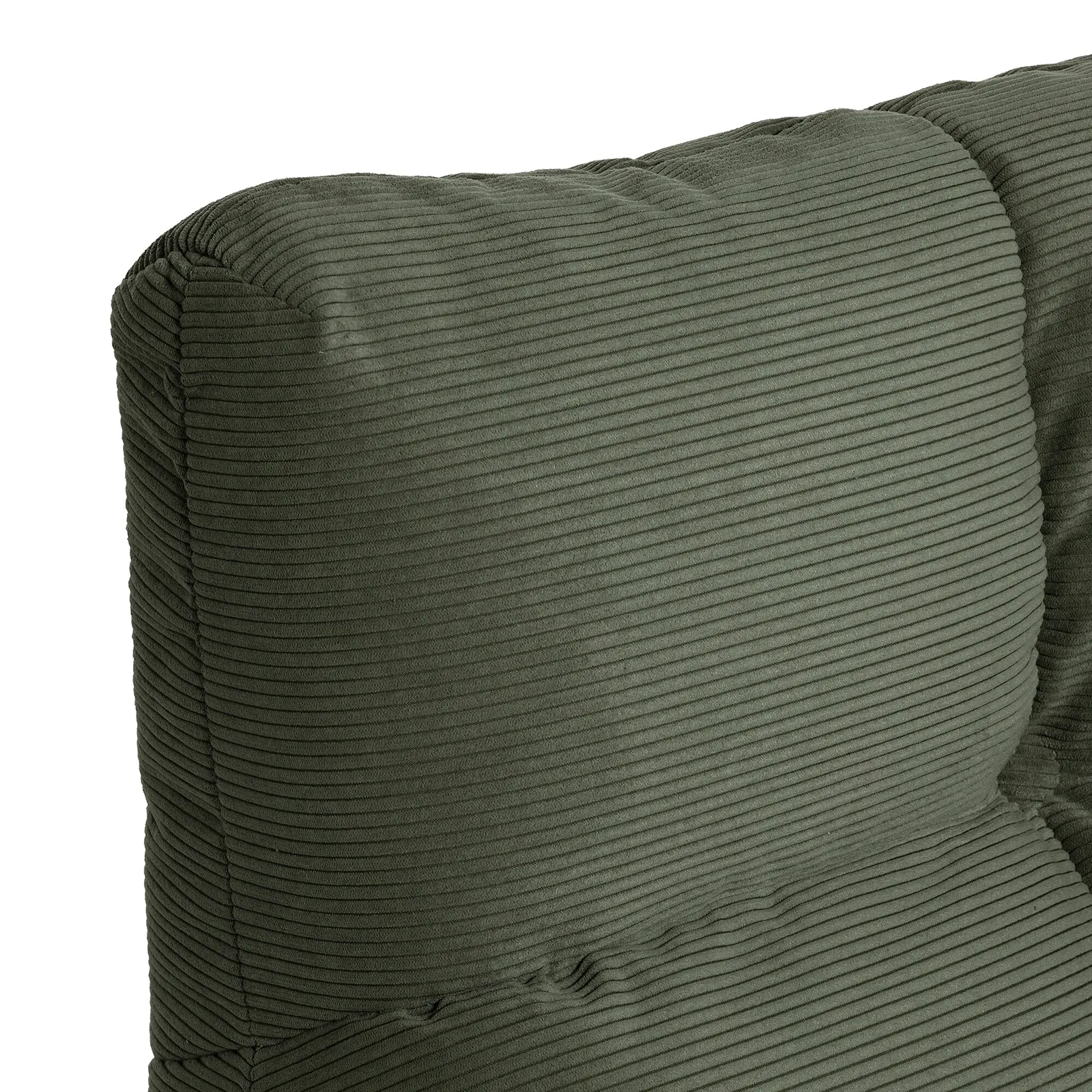 Bryce Angular Corner Small, Green Fabric | Barker & Stonehouse 3