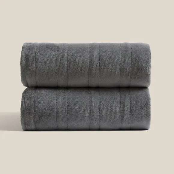 Fleece Electric Throw Blanket 4