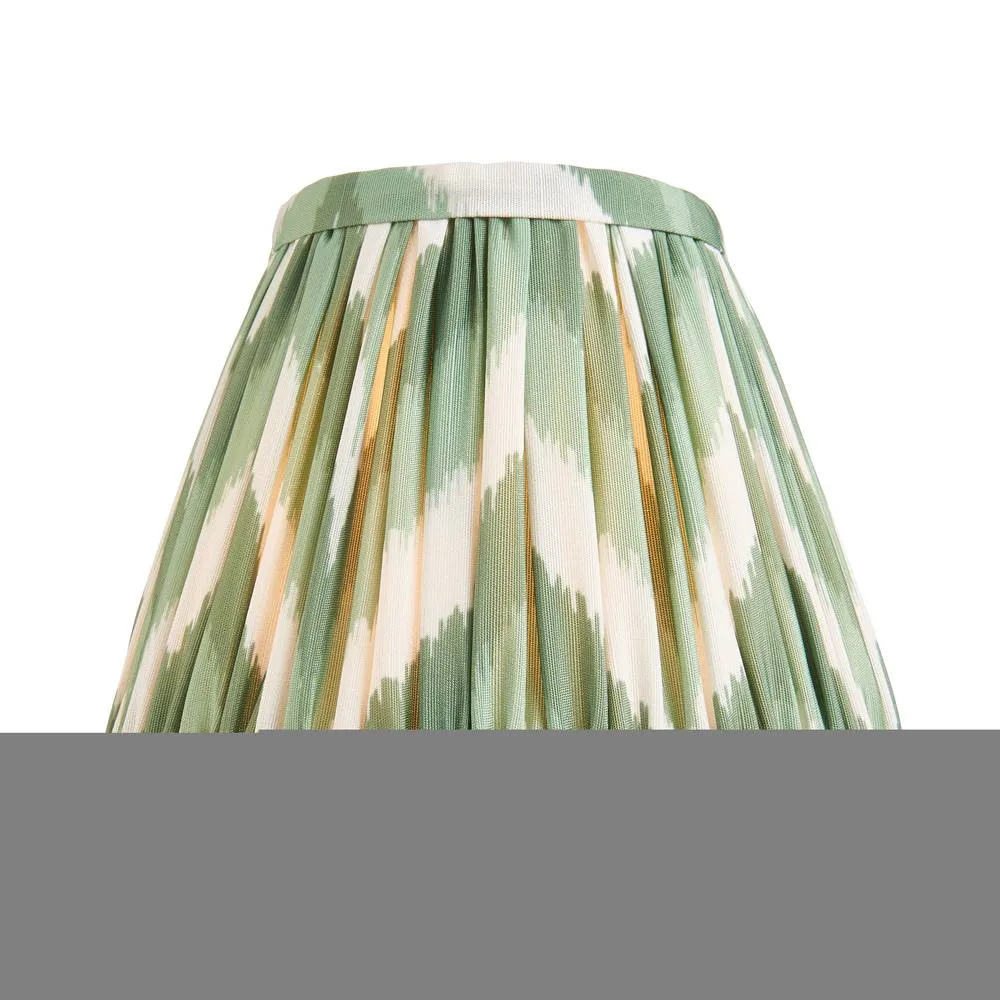 Netlighting Halo Tall & Zigzag 16cm Wall Lamp Antique Brass Cotswold Green in Gold 6