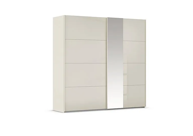 Cairns 226cm 2 Door Sliding Wardrobe - Champagne