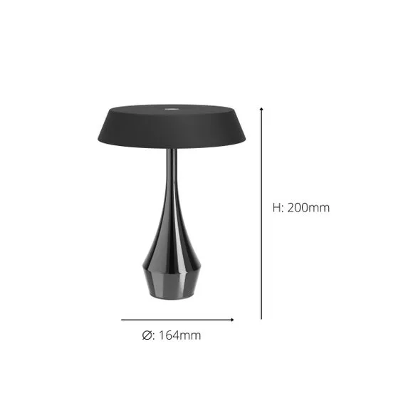 EGLO Turcio Rechargeable Touch Dimmable LED Outdoor Table Lamp 3