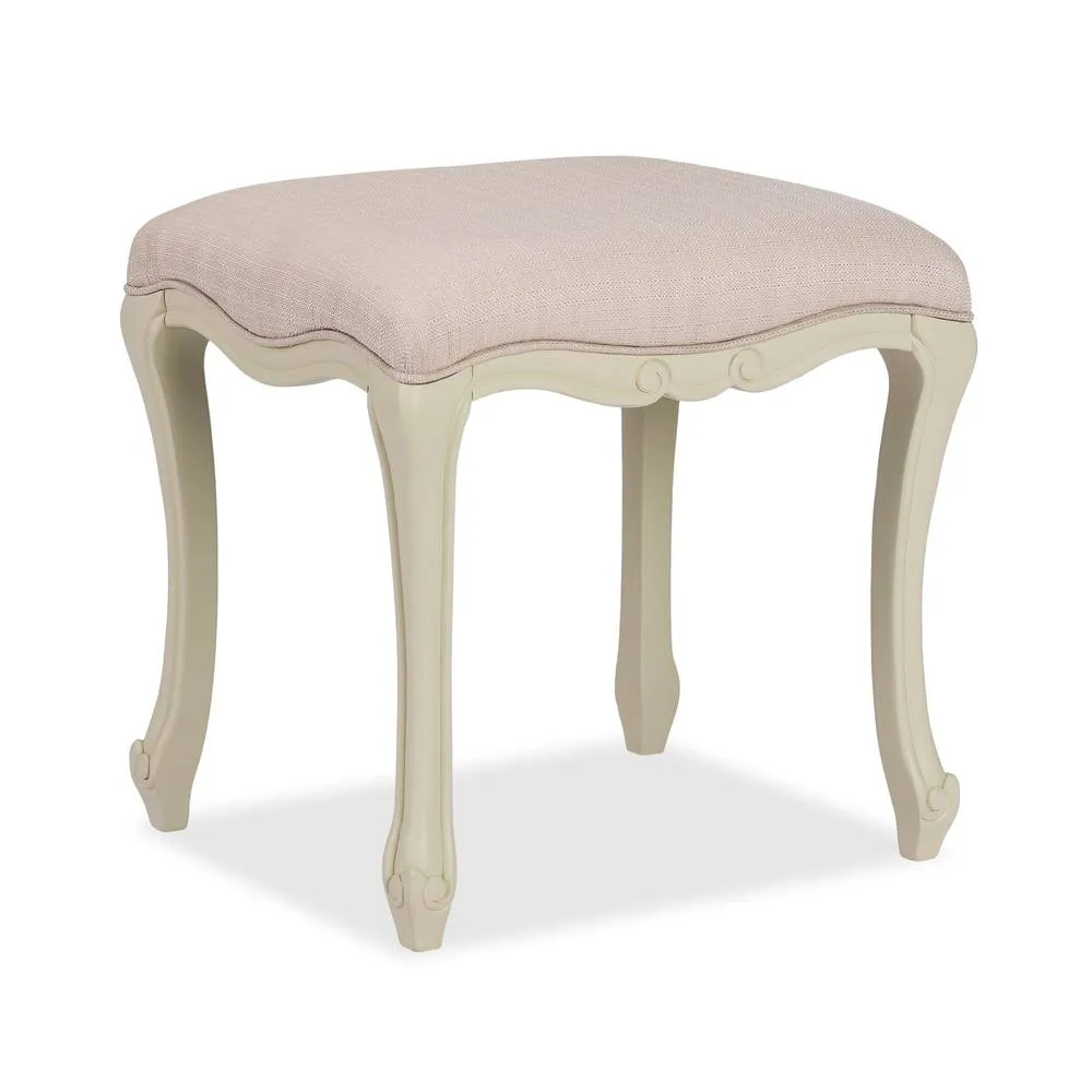 Statement Furniture Juliette Dressing Table Set (Stool, Table, 3 Way Mirror) in Ivory 6