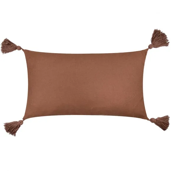 Meare Woven Cotton Rectangular Cushion 5