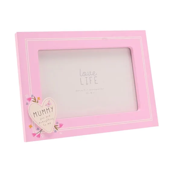 Love Life Mummy Heart Photo Frame 3