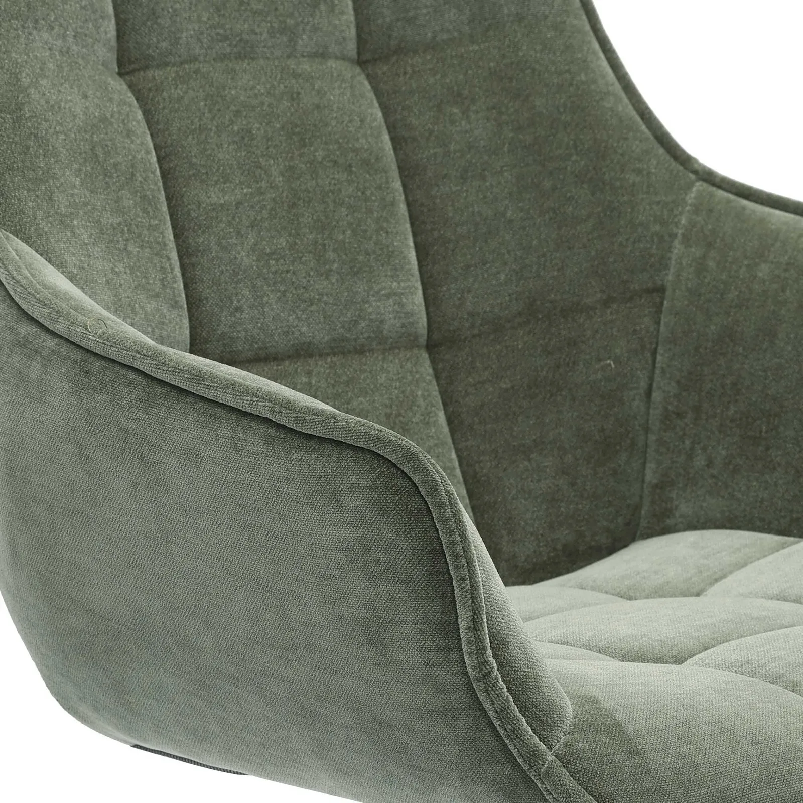 Jasper Dining Armchair With 360 Swivel Fabric | Barker & Stonehouse 3