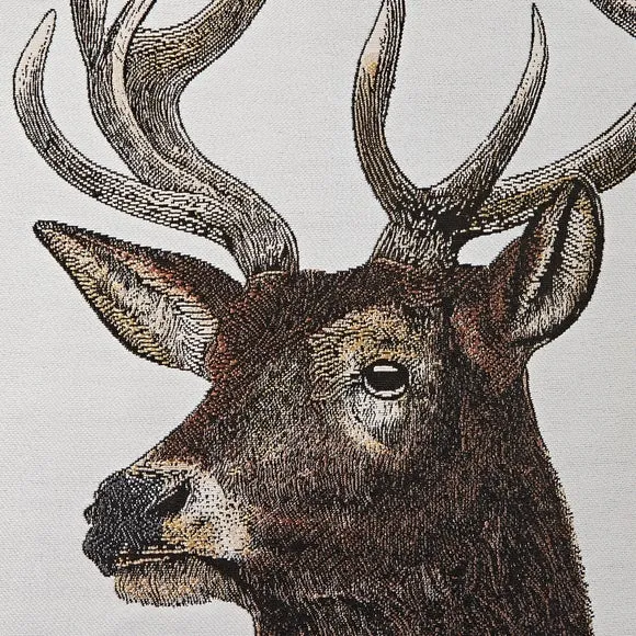 Tapestry Stag Square Cushion 2