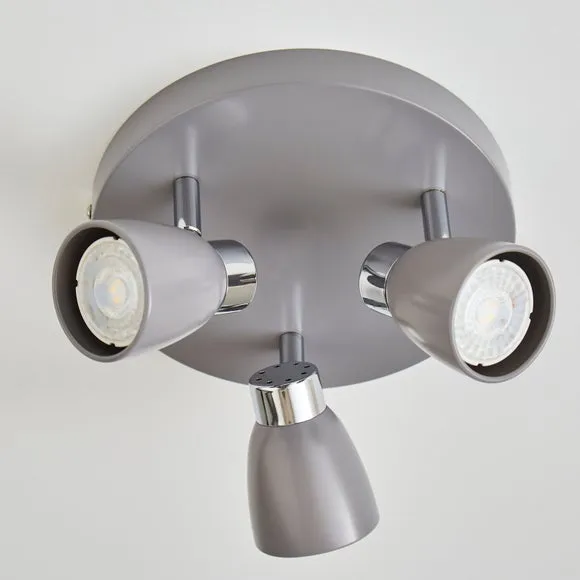 Alto 3 Light Semi Flush Spotlight 3