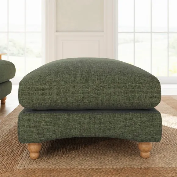 Martha Chenille Soft Texture Footstool 3