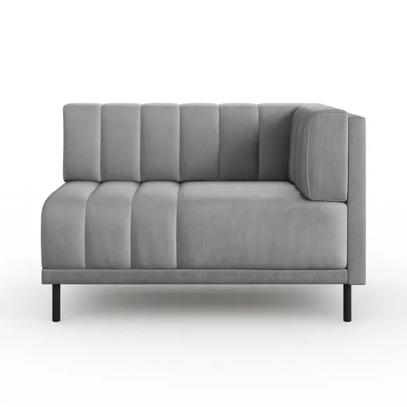 Amali Corner Dining Bench, Vintage Velvet 5
