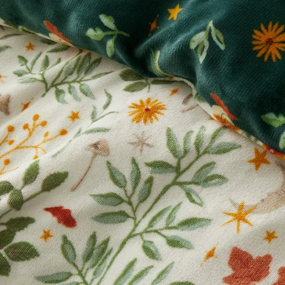 Fusion Botanical Mushrooms Duvet Cover & Pillowcase Set 3