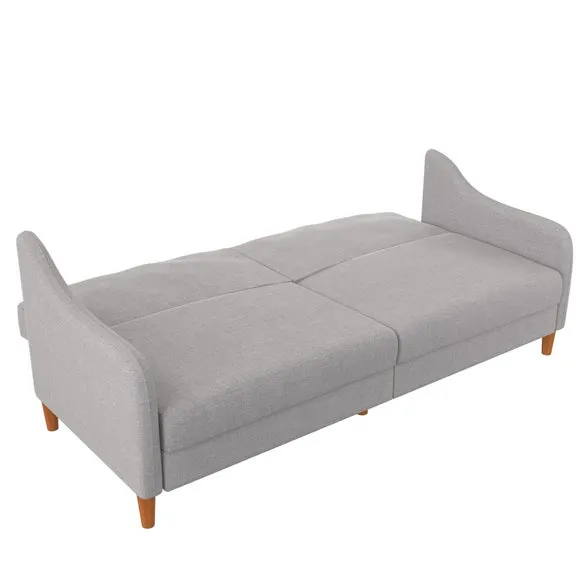 Jasper Linen Sprung Double Sofa Bed 5