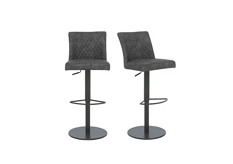 Earth Pair of Swivel Bar Stools