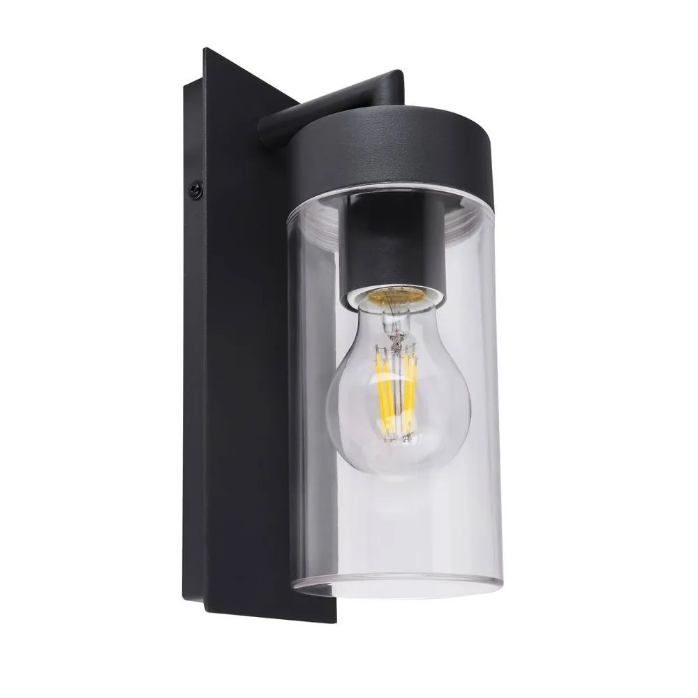 Netlighting Vessa Outdoor Wall Lantern Anthracite IP44 1x E27 in Grey 2
