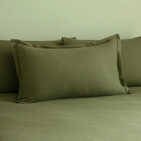 Newston Waffle Polycotton Oxford Pillowcase