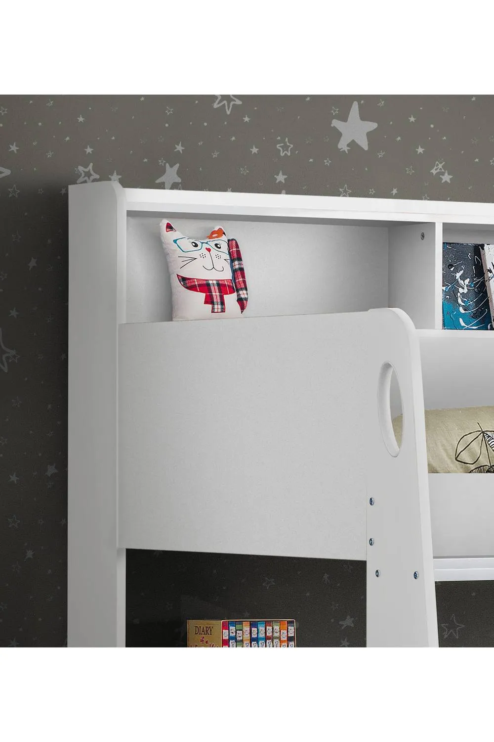 Julian Bowen Orion Bunk Bed in White 3