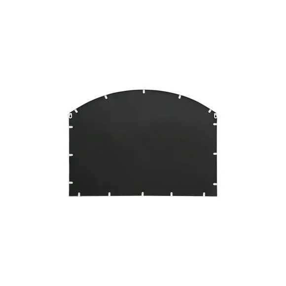 Arcus Arched Window Wide Overmantel Wall Mirror 3