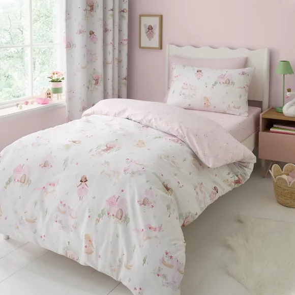 Enchanted Fairies Quilt Cover & Pillowcase Set