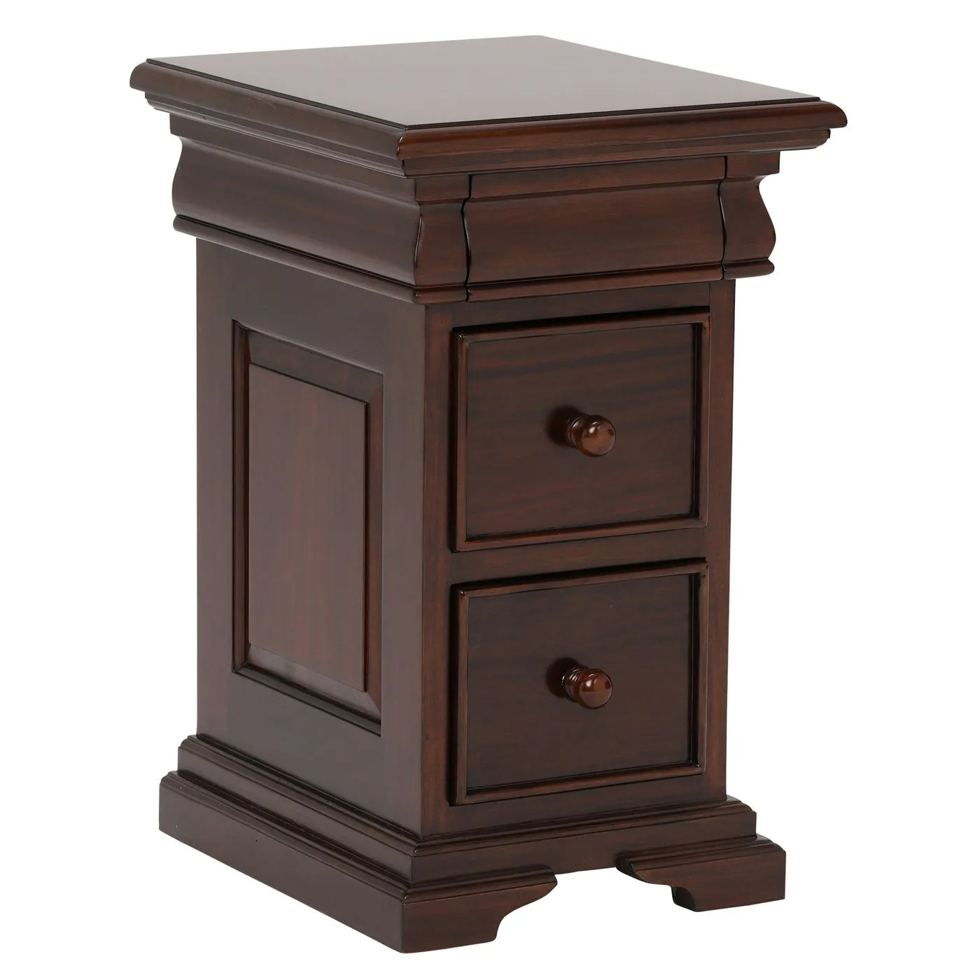 Grosvenor Mahogany 3 Drawer Bedside Chest