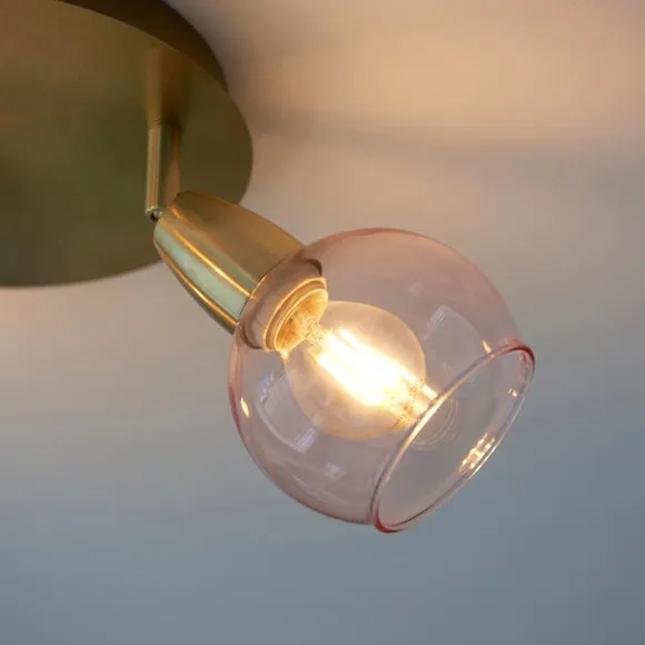 Tia 3 Light Semi Flush Spotlight 5