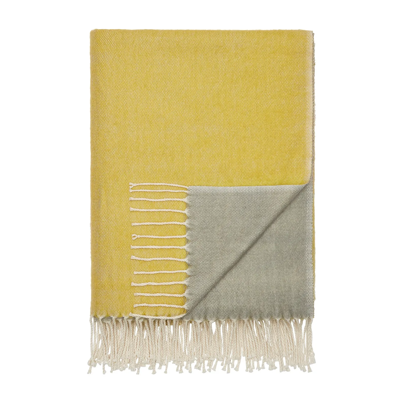 Clarissa String of Beads Turmeric Throw Turmeric