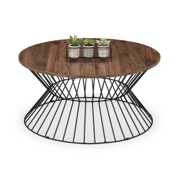 Jersey Round Wire Coffee Table 3