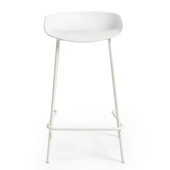 Renzo Set Of 2 Bar Stools, Metal 5