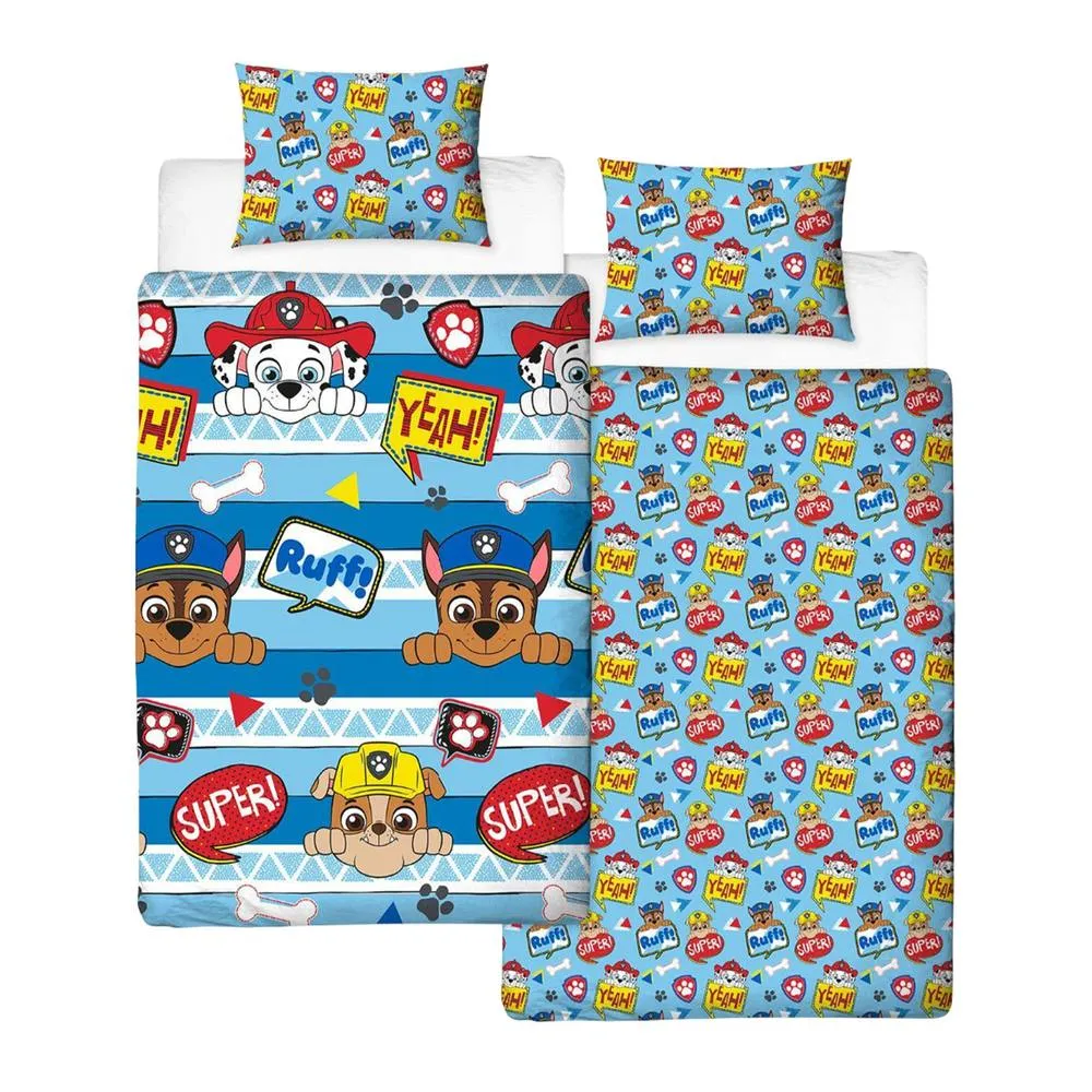 Paw Patrol Peek Reversible Duvet Set