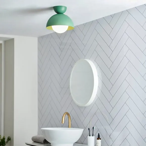 Elements Lunebar Flush Ceiling Light 6