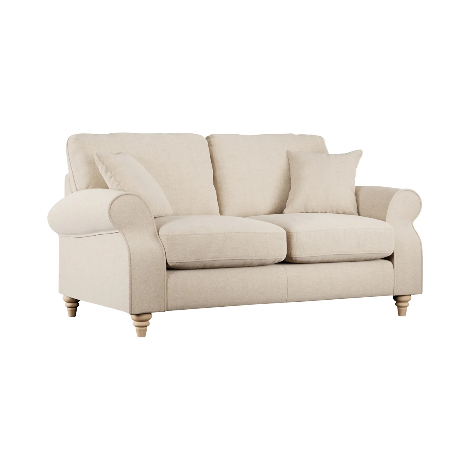 Hattie 2 Seater Sofa, Neutral Fabric | Barker & Stonehouse 2