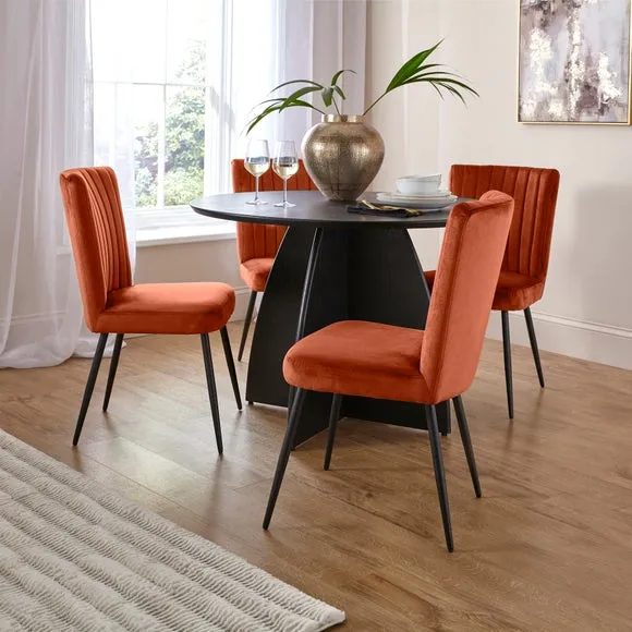 Taylor Dining Chair, Velvet 2