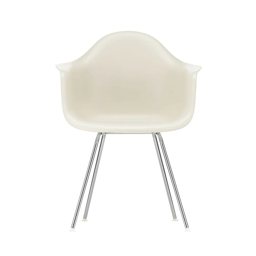 Vitra Eames DAX Armchair New Height Pebble Chrome Base 3