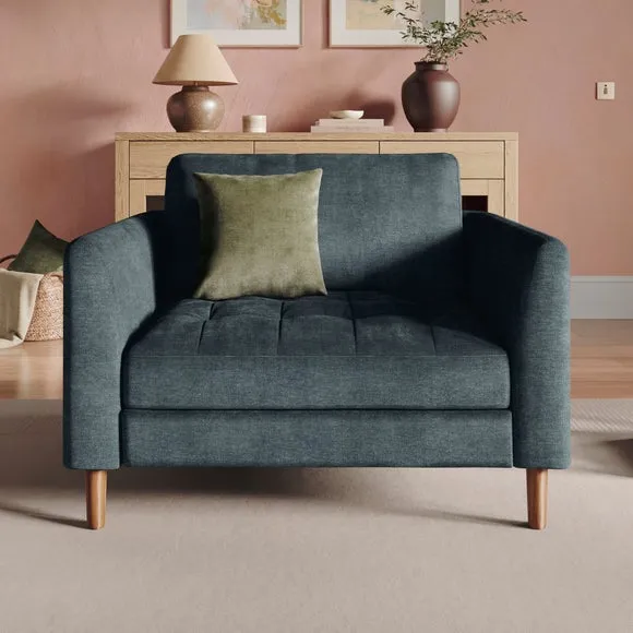 Max Soft Tonal Chenille Snuggle Chair