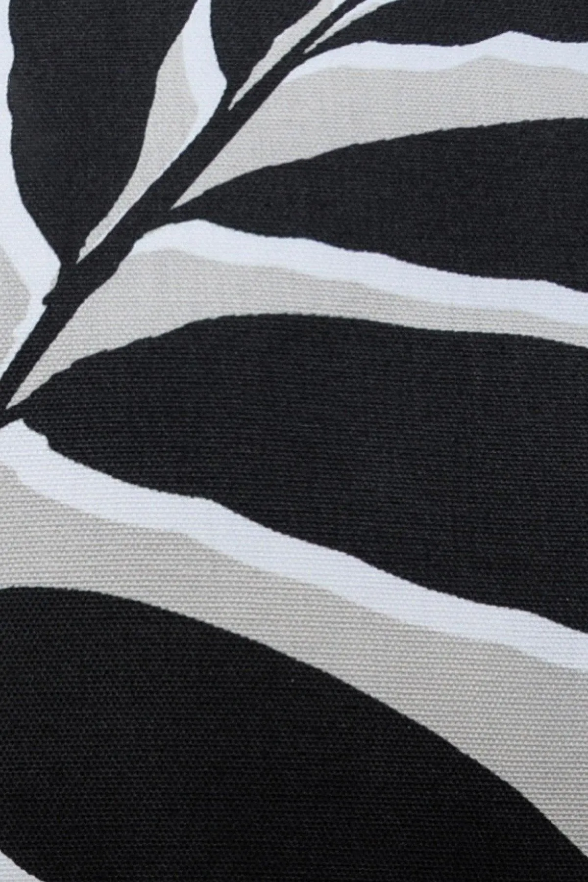 Fusion 'Leaf Print' Water & UV Resistant Filled Cushion in Natural 4