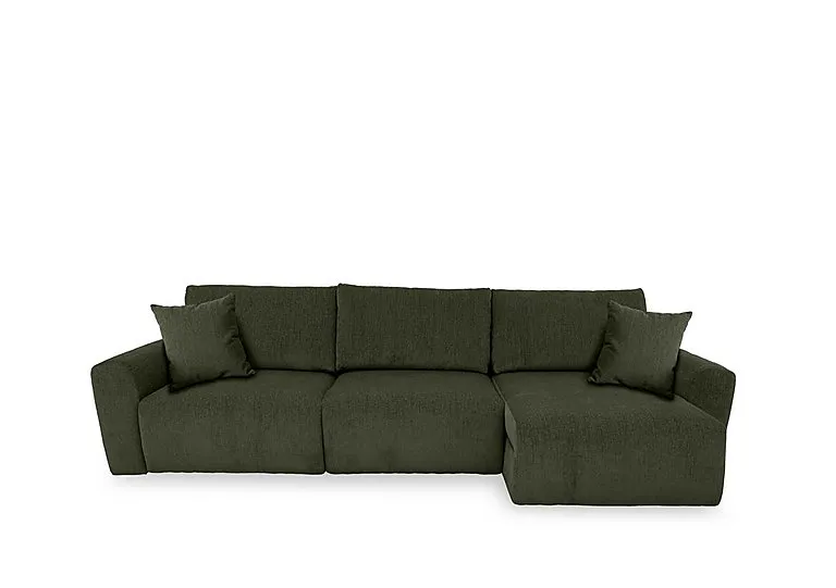 Gemini Fabric 3 Seater Power Glider Sofa with Right Hand Facing Chaise Storage