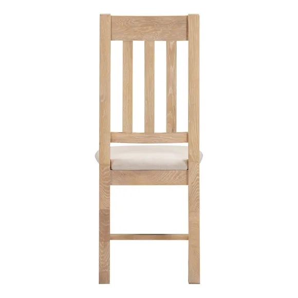Windsor Set of 2 Slatted Dining Chairs 5