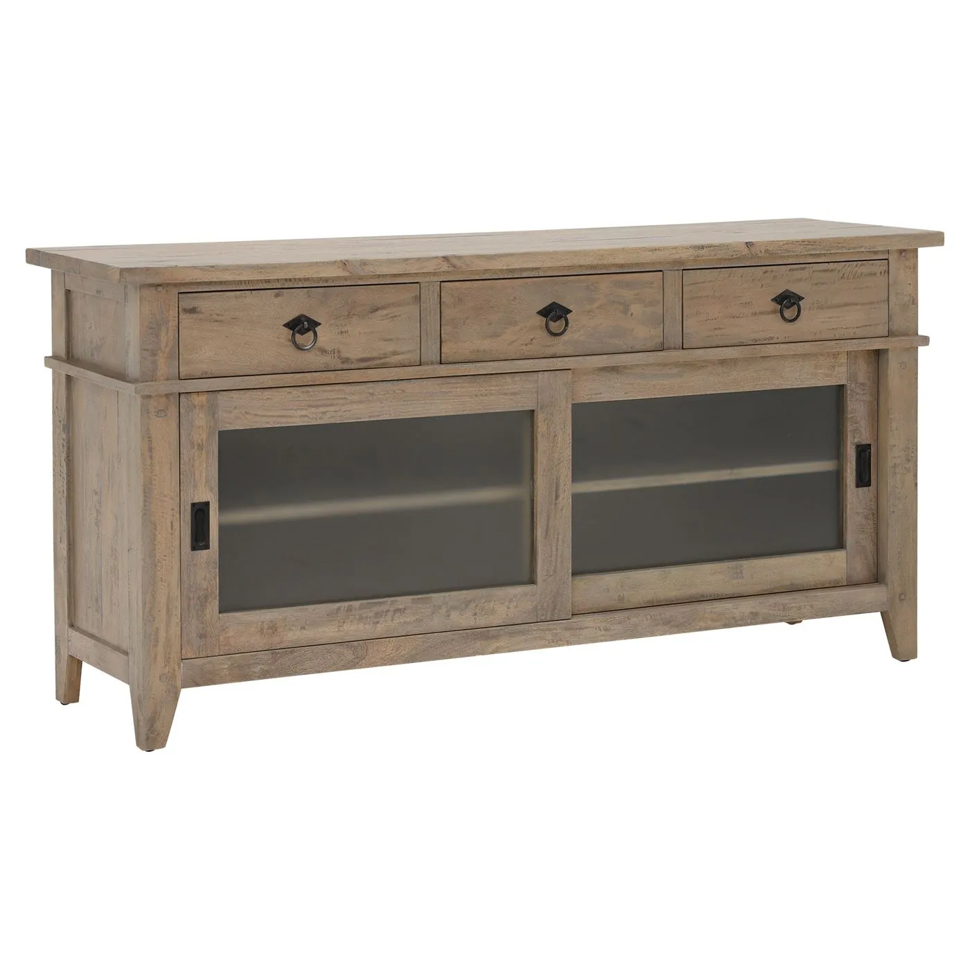 Hancock Large Sideboard, Salvage Deep Grey