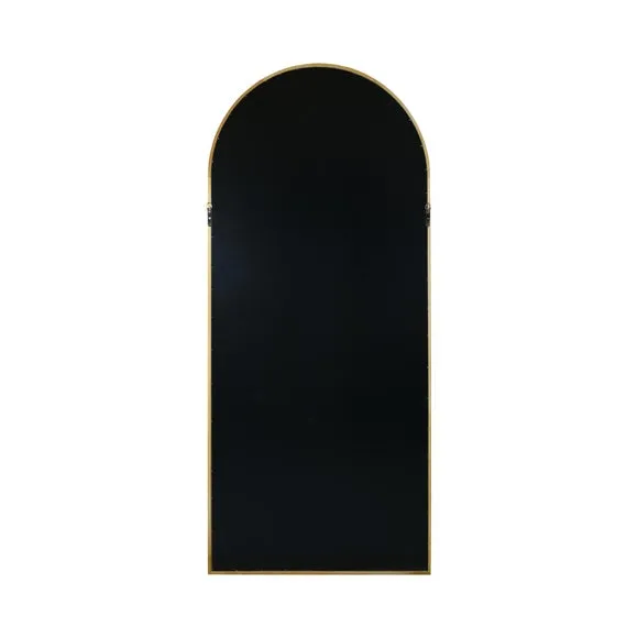 Naturalis Solid Oak Arched Wall Mirror 3
