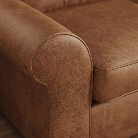 Flori Arizona Faux Leather 2 Seater Sofa Bed 5