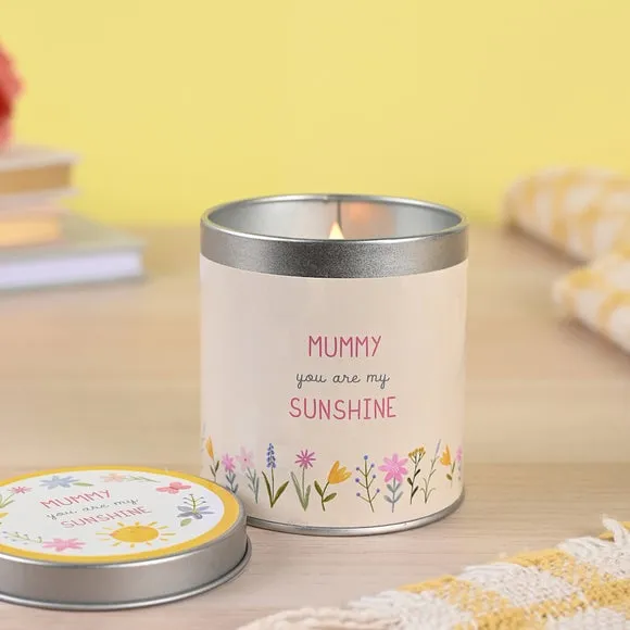 Lemon Mummy Tin Candle