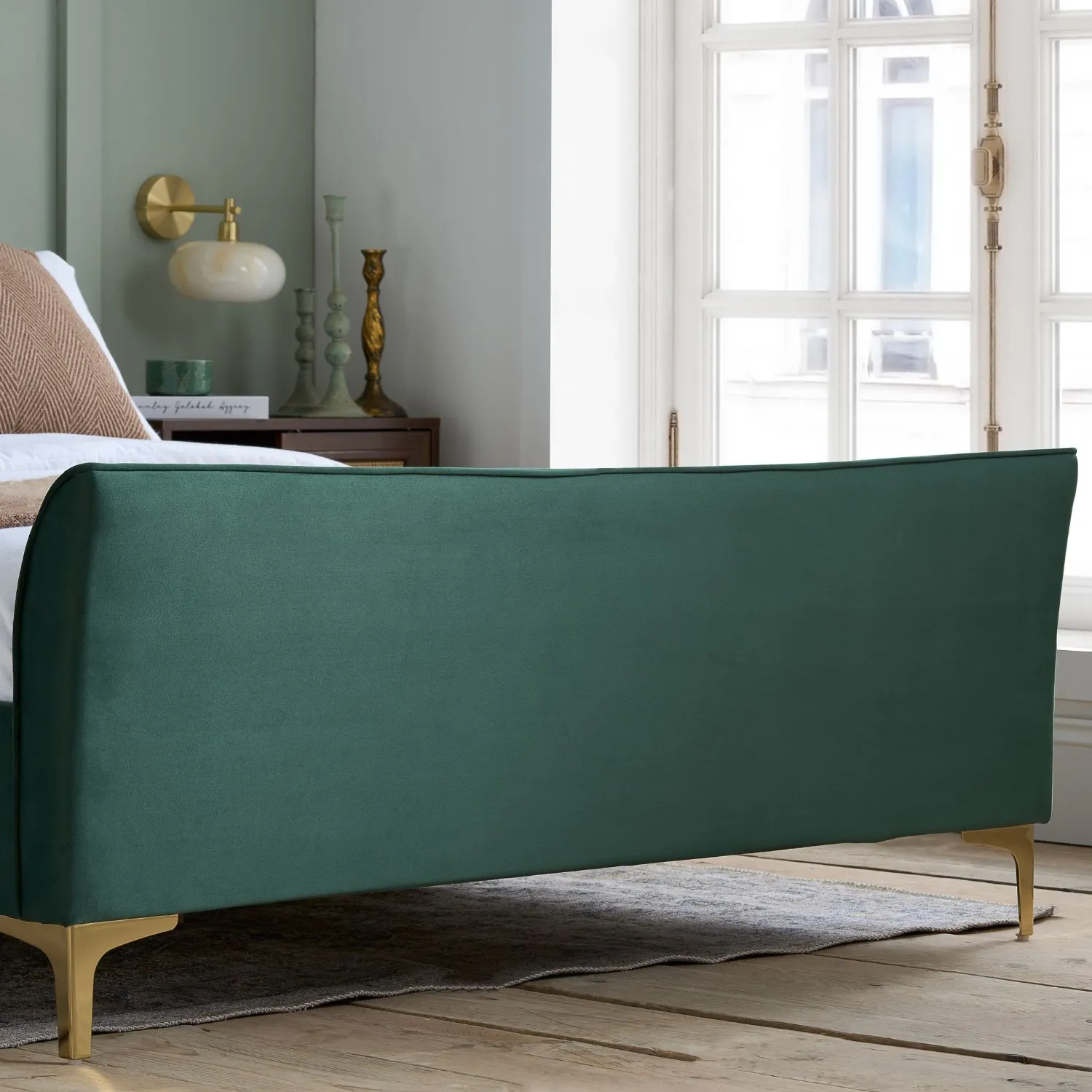 Birlea Clover Bed in Green 3