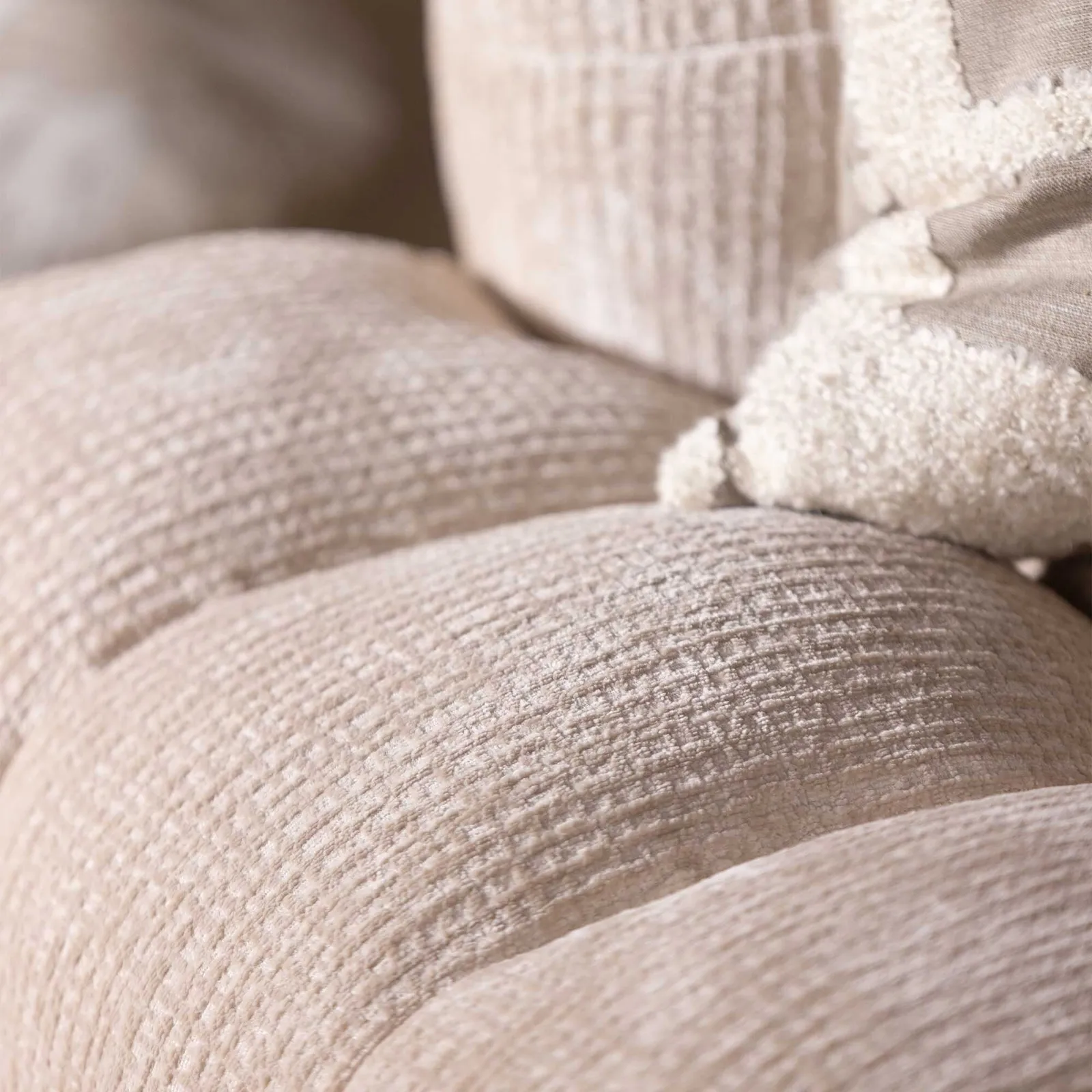 Lenor Occasional Armchair, White Boucle | Barker & Stonehouse 6