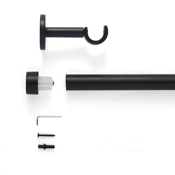 Trinity Fixed Metal Curtain Pole 3
